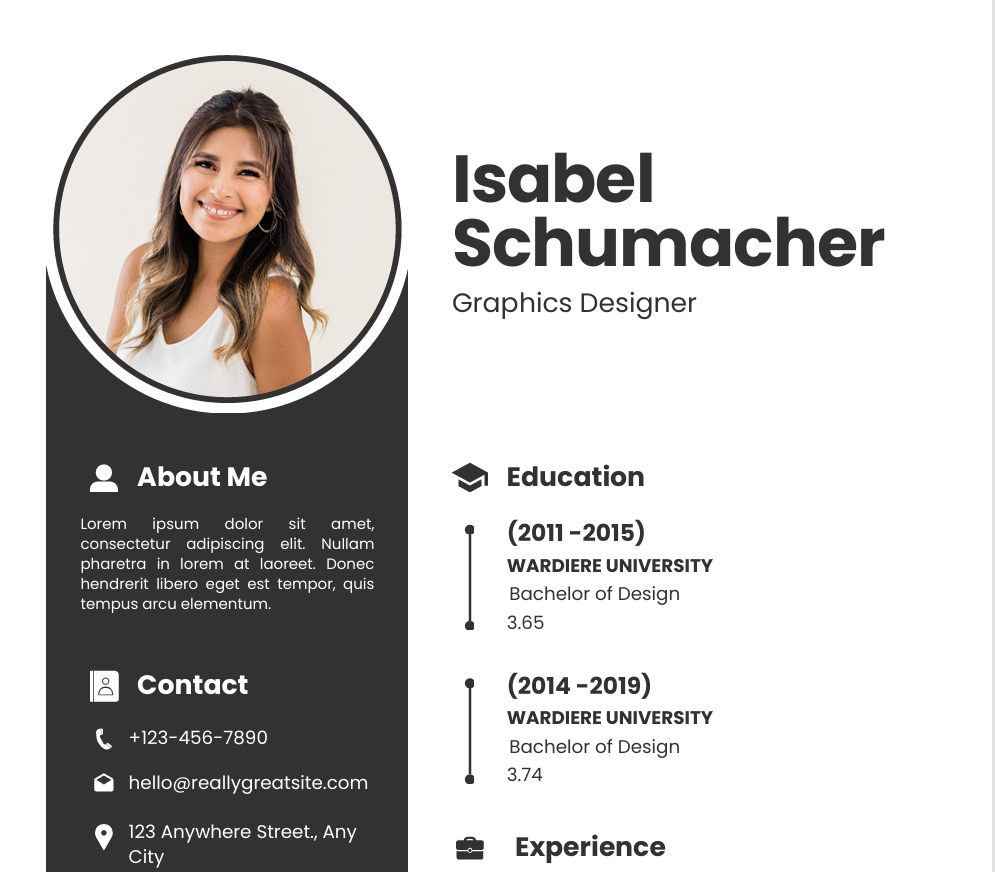 Classic Elegance CV Template