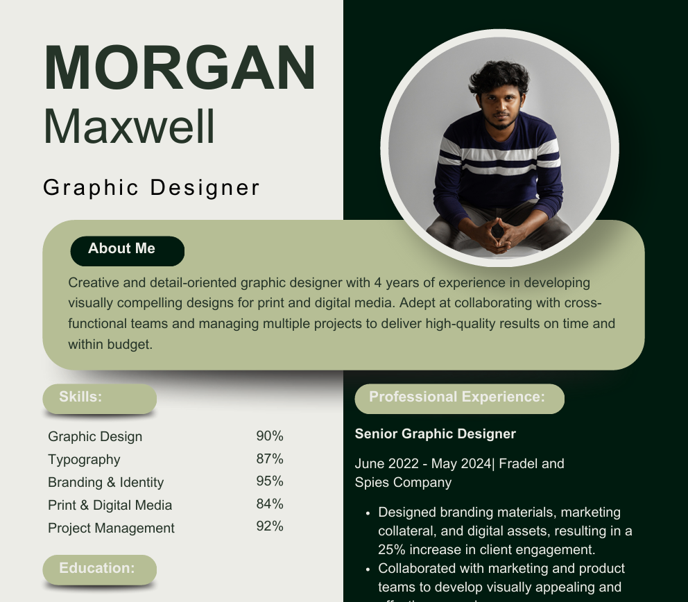 Tech Savvy CV Template
