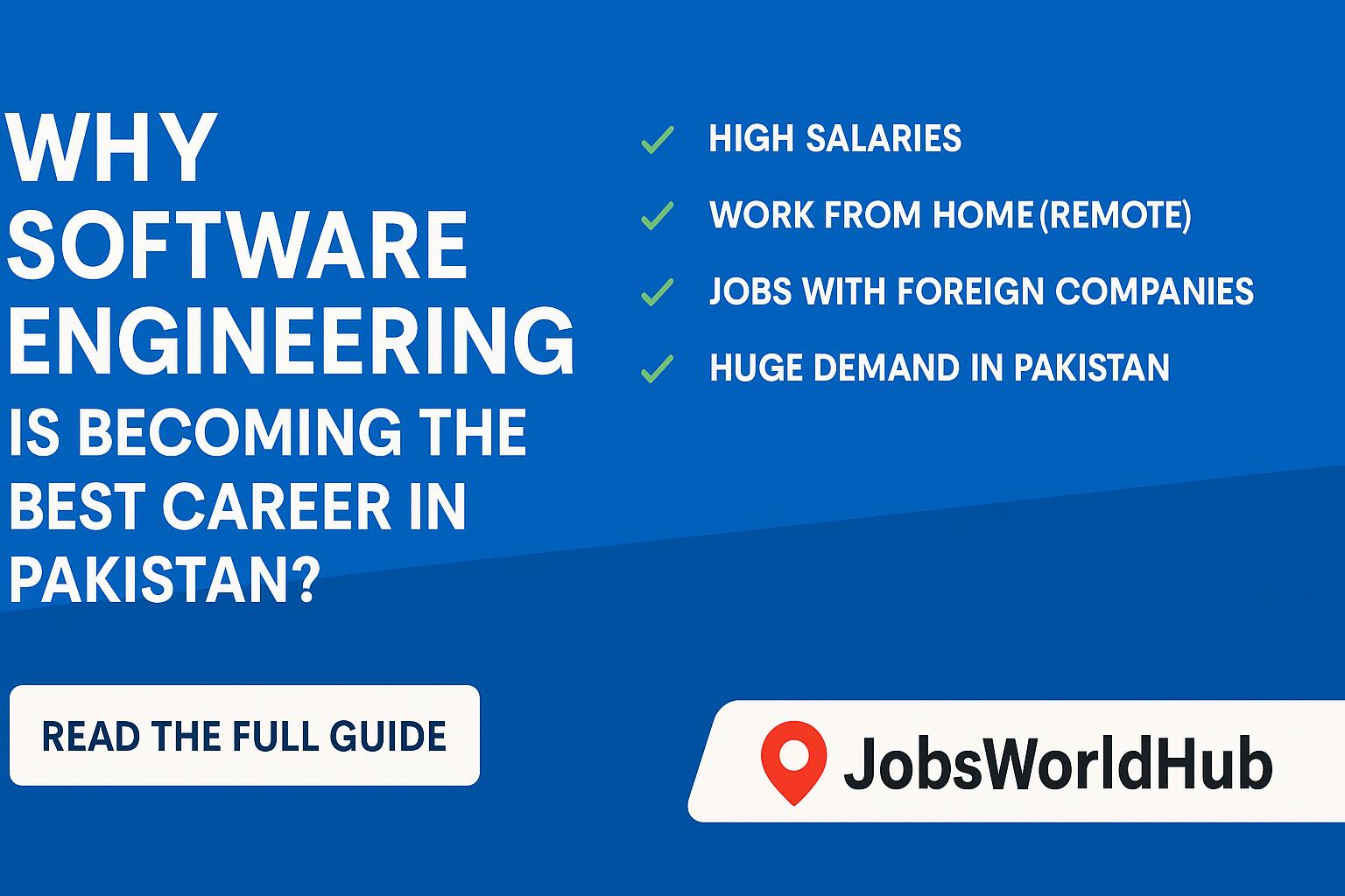 Why Software Engineering is Becoming the Best Career in Pakistan