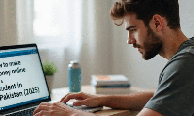 Cómo ganar dinero en línea como estudiante en Pakistán (2025)
