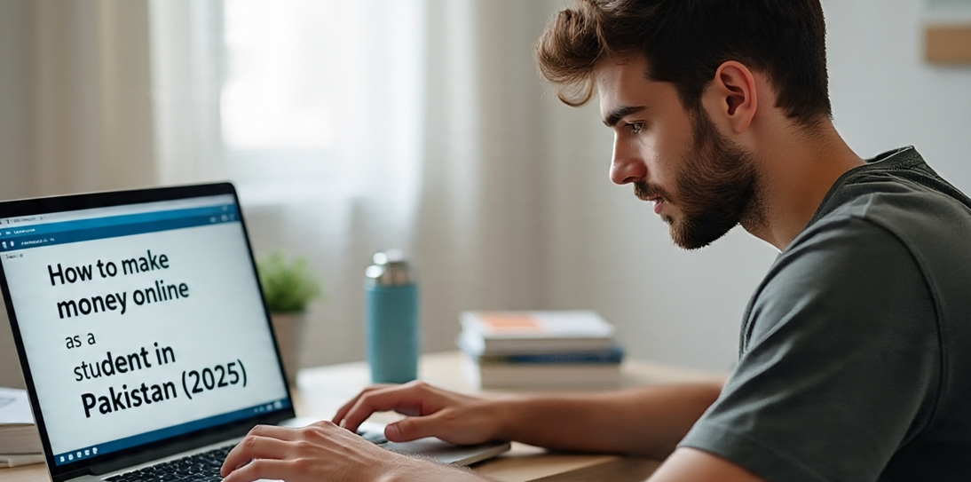 Cómo ganar dinero en línea como estudiante en Pakistán (2025)