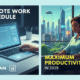 How to Create a Remote Work Schedule for Maximum Productivity