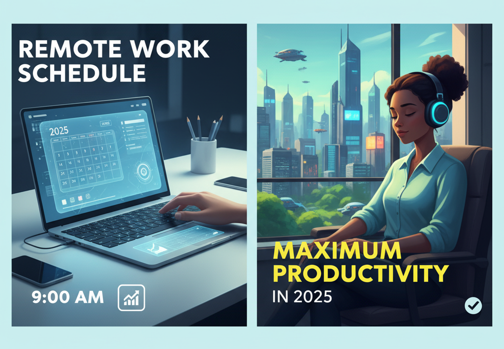 How to Create a Remote Work Schedule for Maximum Productivity