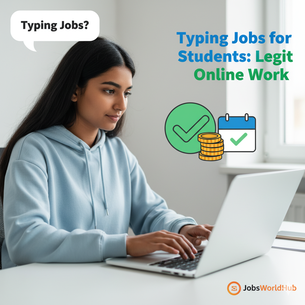 Typing Jobs for Students A Guide to Legit Online