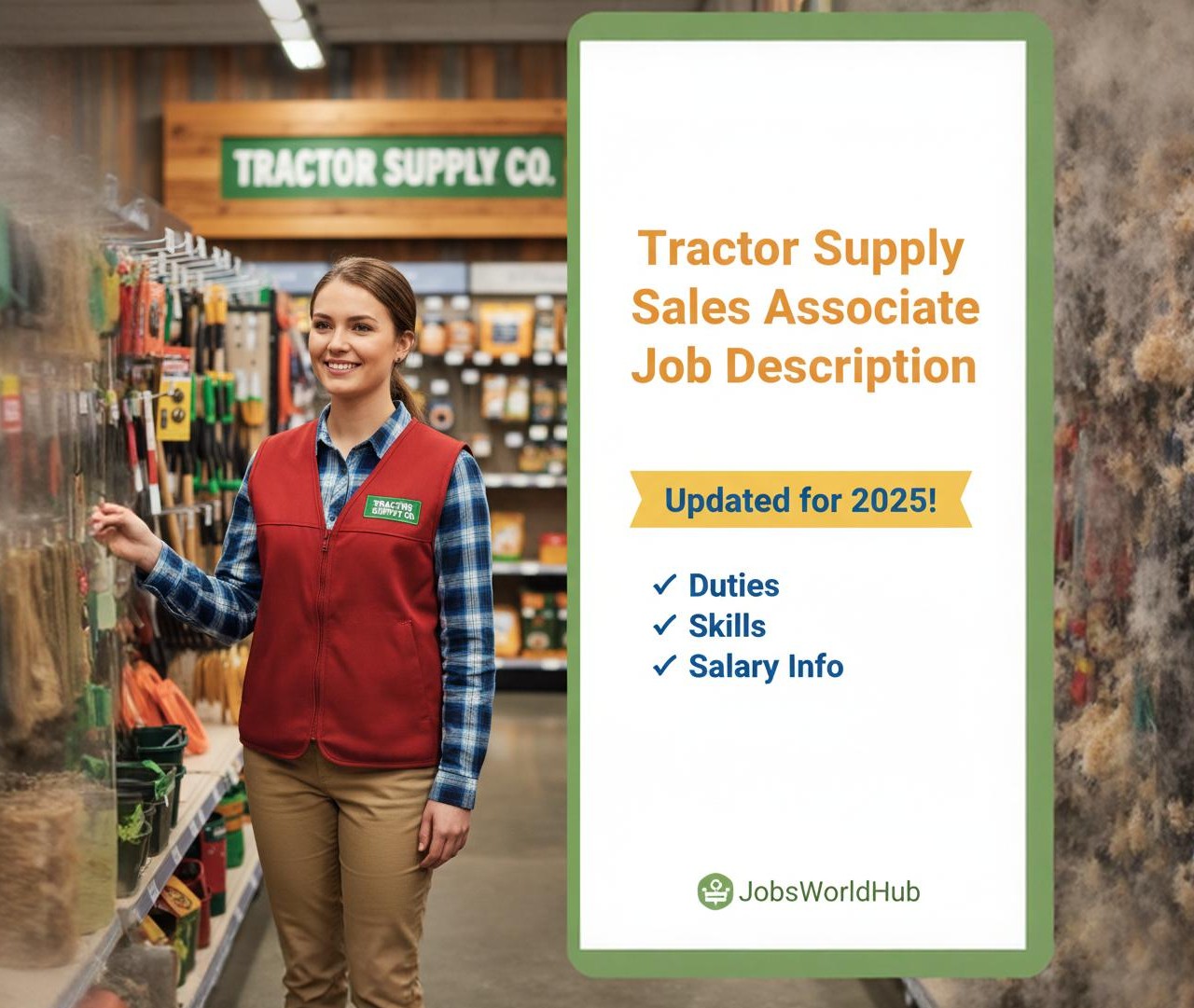 Tractor Supply Sales Associate Job Description
