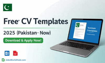 Free Professional Resume Templates for Pakistan 2025