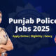 Punjab Police Jobs 2025