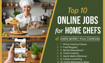 Top 10 Online Jobs for Home Chefs