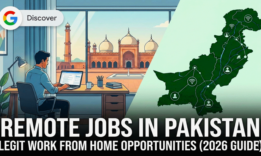 Remote Jobs in Pakistan Legit Work From Home Opportunities (2026 Guide)