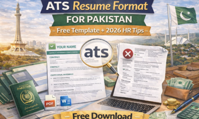 ATS Resume Format for Pakistan Free Template + 2026 HR Tips