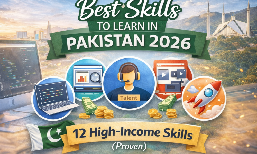 Best Skills to Learn in Pakistan 2026 12 High-Income Skills (Proven)