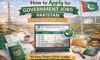 How to Apply for Government Jobs Online Pakistan 10 Easy Steps (2026 Guide)