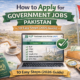 How to Apply for Government Jobs Online Pakistan 10 Easy Steps (2026 Guide)